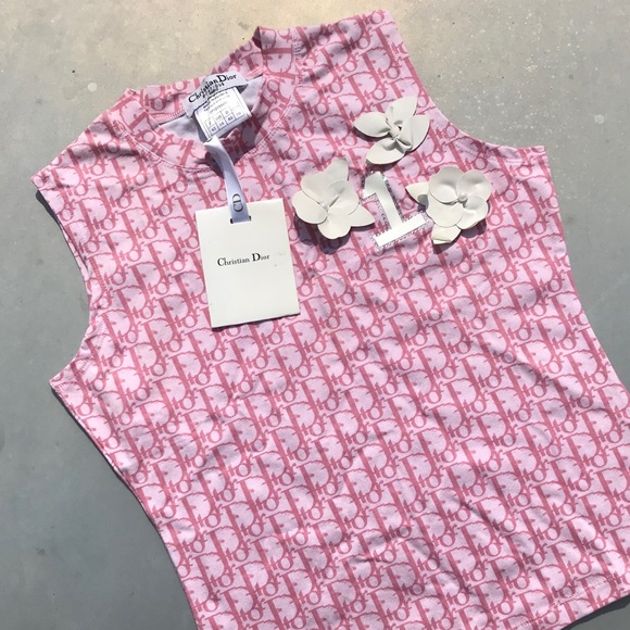SOLD. Authentic Christian Dior tank top - Picture 3 of 8